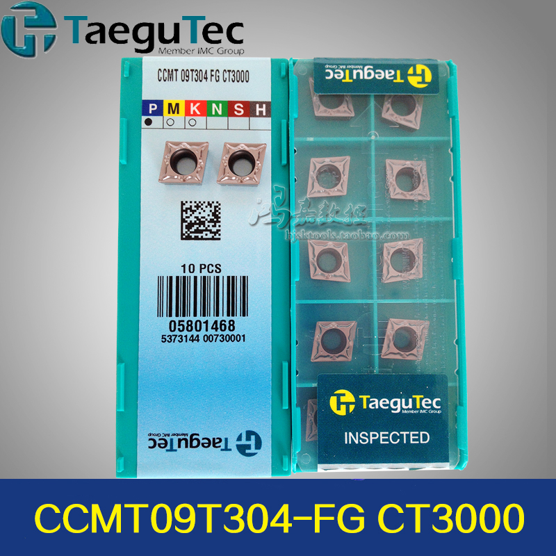 CCMT09T304-FG CT3000 Korea Teguk cermet blade steel parts