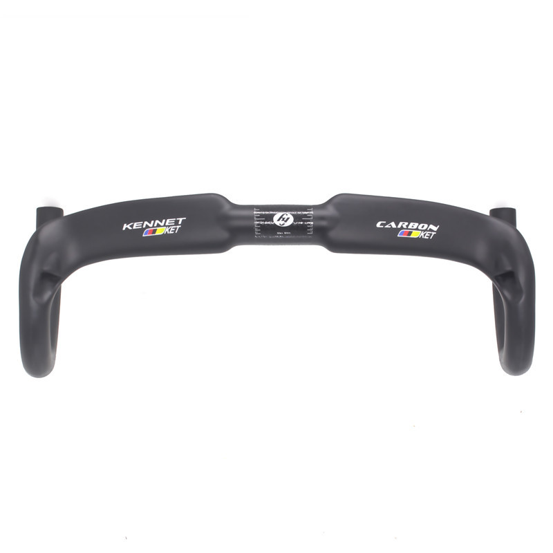 Full carbon wind break bend Carbon fiber road line sports car road bend small flat handle