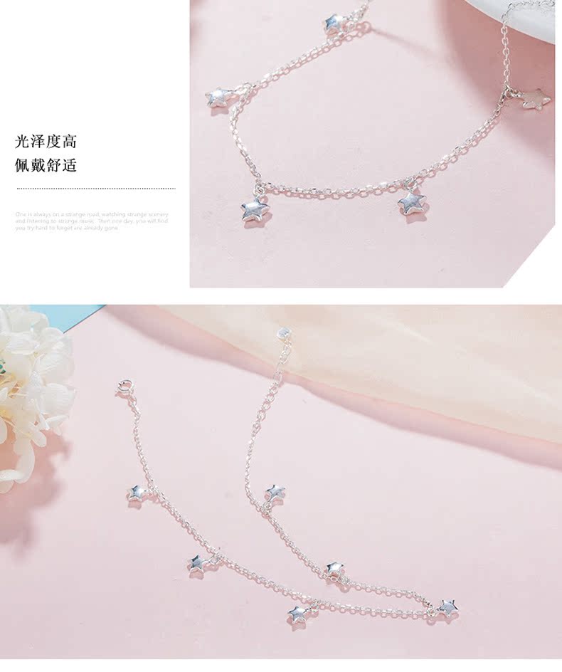 Chaine de cheville Femme en Argenterie - Ref 3103793 Image 12