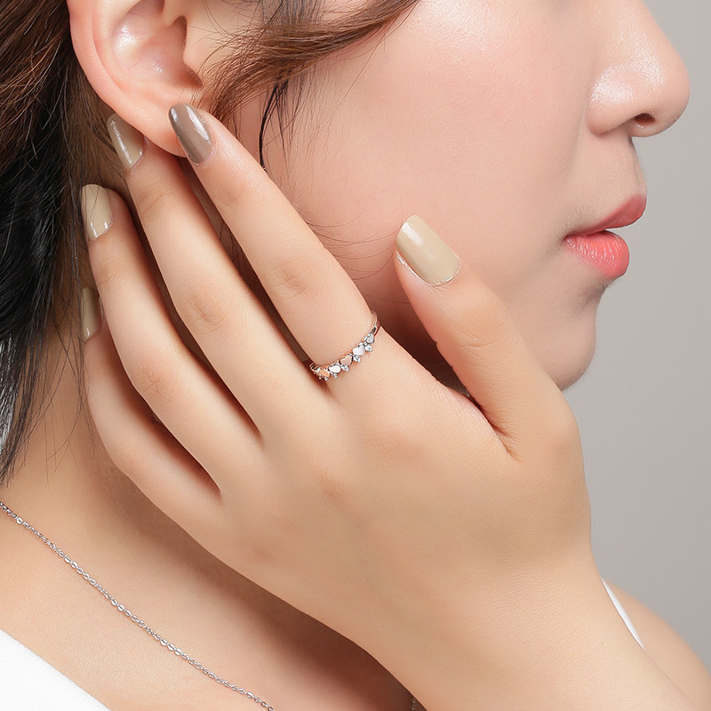 Bague Femme en Argenterie - Ref 3087482 Image 4