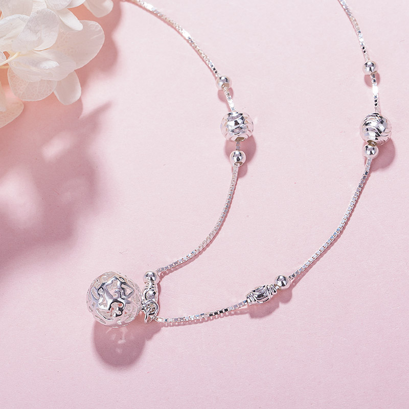 Chaine de cheville Femme en Argenterie - Ref 3103652 Image 3