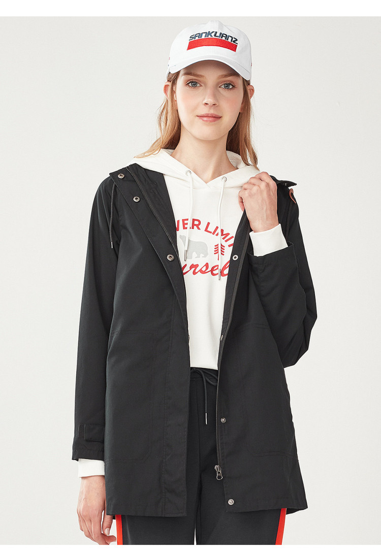 Trench pour femme GIORDANO    en Polyester en Polyester - Ref 3226764 Image 17