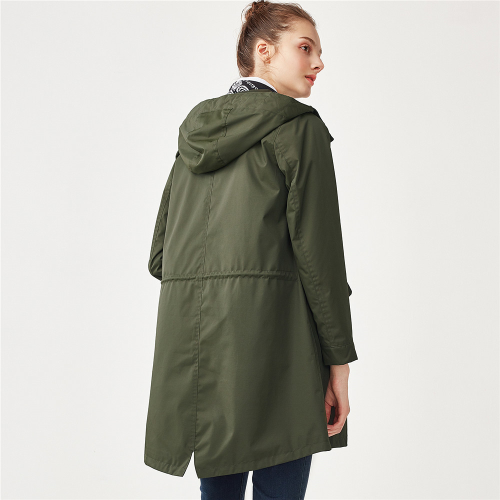 Trench pour femme GIORDANO    en Nylon en Nylon - Ref 3227603 Image 3