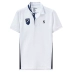Giordano POLO áo màu xanh và trắng tương phản màu mỏng đàn hồi hạt vải Paul nam ngắn tay t-shirt 93018033 áo polo sói Polo