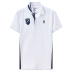 Giordano POLO áo màu xanh và trắng tương phản màu mỏng đàn hồi hạt vải Paul nam ngắn tay t-shirt 93018033 Polo