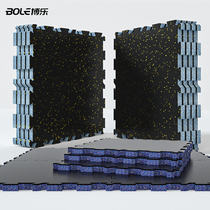 Gym rubber floor mat Non-slip sound insulation shock absorber pad Indoor sports rubber power area special floor