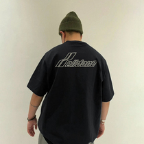 Summer bronzing relaxation Zhang Binbin with the same small crowdsourced Korean version Chaump High Street Wind pure cotton male and female