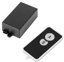 DC12V all the way wireless remote control switch new ultra-thin wire drawing two keys remote control solenoid valve access control switch