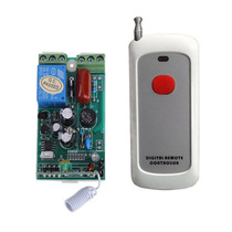 220V single small single learning code multi-function lamp remote control switch power switch high power single key remote control