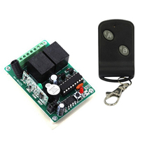 Manufacturer direct selling low price supply 12V two-way learning code multifunction remote control switch new butterfly two keys