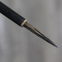 Gotting brush stone badger hook line Pen meticulous drawing line over draft fly head small case thin gold body elasticity is good