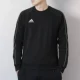 Áo len Adidas nam 2018 thu đông mới cộng với áo nhung ấm áp thể thao giản dị áo thun dài tay DH9323 áo thu đông nam