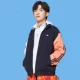 Trang web chính thức của Adidas Clover hàng đầu của nam giới năm 2020 trang phục thể thao mùa xuân mới áo khoác áo khoác cổ đứng chống gió - Áo khoác thể thao / áo khoác