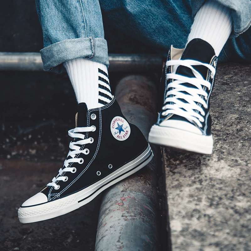 Giày converse Converse Giày nữ 2020 mới tất cả các ngôi sao màu đỏ cổ điển cao cấp giày vải thường - Plimsolls