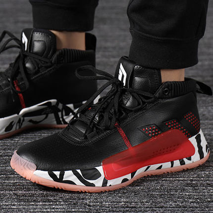 阿迪达斯男鞋利拉德5代篮球鞋2019春季新款运
