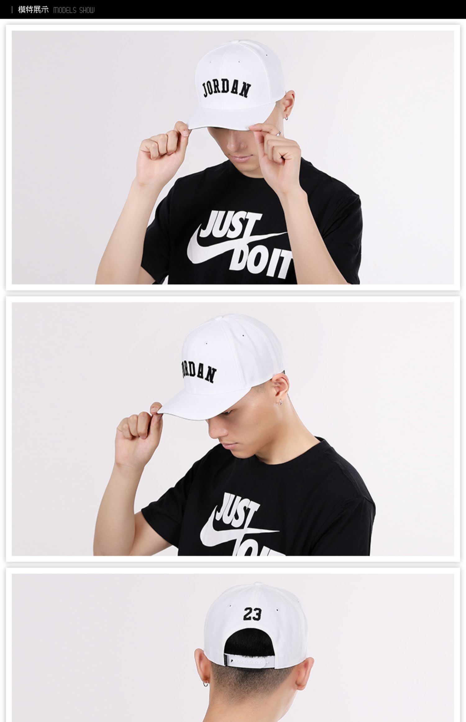 NIKE Nike hat male hat male cap 2019 mùa hè mới mũ thể thao giải trí du lịch mũ chống nắng AV8443-010 - Mũ thể thao nón kết nữ
