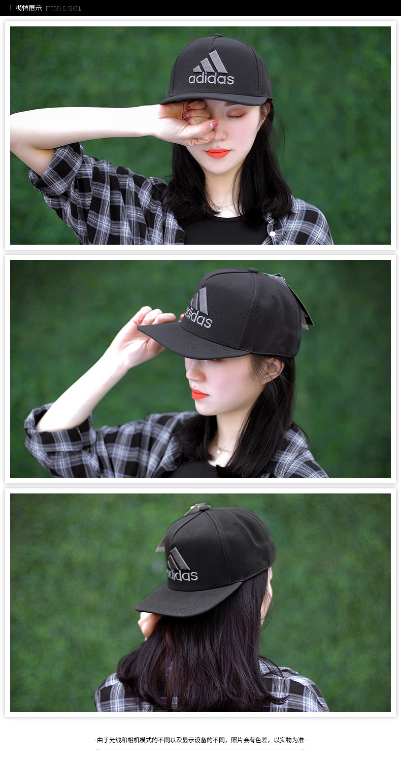 Mũ nam Adidas 2019 hè mới mũ thoáng khí mũ lưỡi trai mũ thể thao mũ thường CF4869 - Mũ thể thao mu luoi trai
