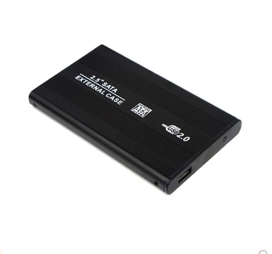 2 5-inch notebook SATA new interface USB2 0 serial port mobile hard disk box aluminum alloy shell ultra-thin