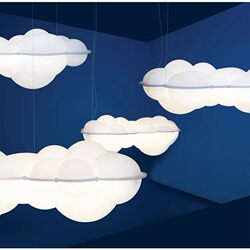 Nordic Minimalist Cloud Dining Room Living Room Chandelier Acrylic Creative Trendy Design Lamp Children's Room Master Bedroom Lamp