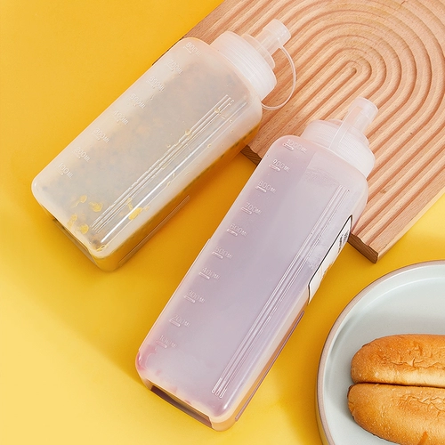 Пластиковый соус бутылка для бутылки с утолщенной пищей -обновление устричного соуса сжимаемое бутылочное соус бутылка соус бутылка соус бутылка