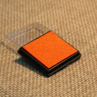 Оранжевая чернильная подушечка