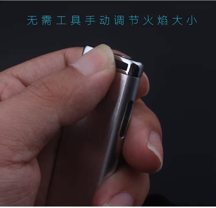 Tiger thương hiệu 895 kim loại nhỏ chải thẳng vào gió và quà tặng bật lửa cho nam sáng tạo bật lửa điện plasma