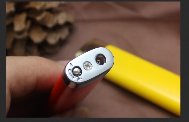 Tiger thương hiệu 027 mỏng mảnh bơm hơi gió nhẹ nhẹ đầy màu sắc thời trang quà tặng nam nữ những chiếc bật lửa độc và lạ