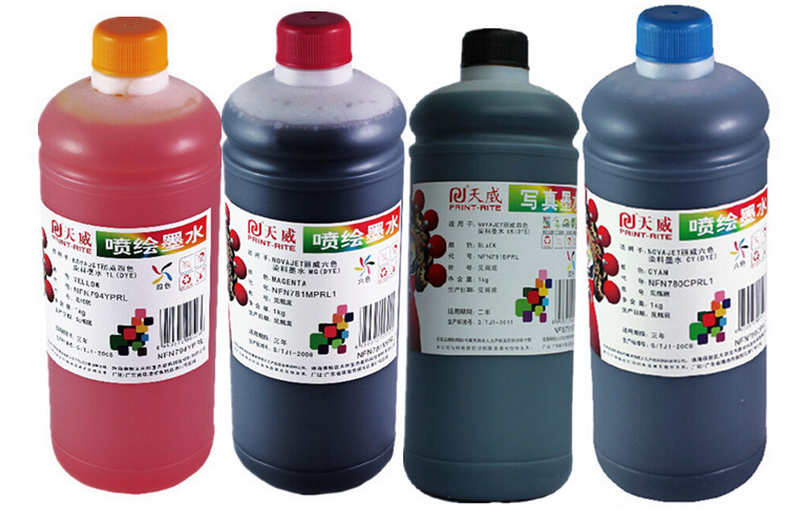 Máy ảnh bọt nhiệt Tianwei màu nhạc Tiancai 750 sc5500 Yongli Meibao mực nhuộm nước trong nhà mực máy in hp
