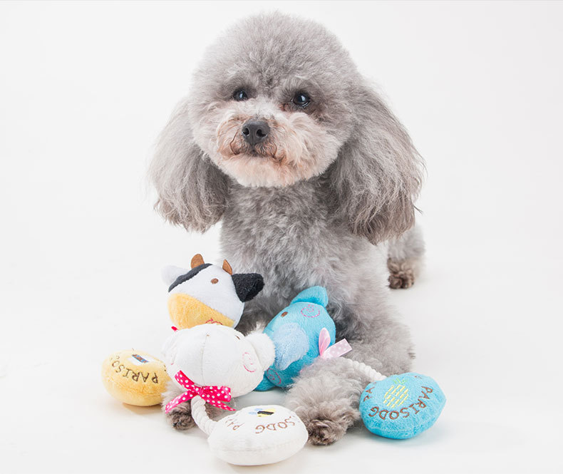 Zoo dog đồ chơi sang trọng cắn gấu bông hơn gấu kekefa chiến đấu mèo răng hàm vật nuôi - Mèo / Chó Đồ chơi đồ chơi cho chó rẻ
