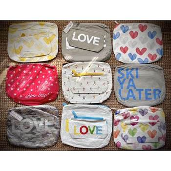 68 free shipping export european and american niche rare soft dupont paper metal silver coating storage bag size