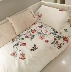 IKEA Yates Leah chăn và gối sinh đôi duy nhất là hoa văn hoa trắng 150/200/220 - Quilt Covers chăn đũi Quilt Covers