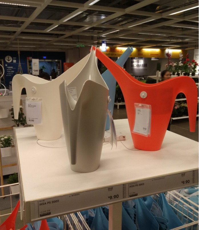 Ưu đãi đặc biệt tưới nước IKEA Vallo có thể làm vườn cung cấp tưới nước có thể tưới nước tưới hoa có thể tưới chậu dài miệng nhiều màu vòi phun tưới rau cầm tay