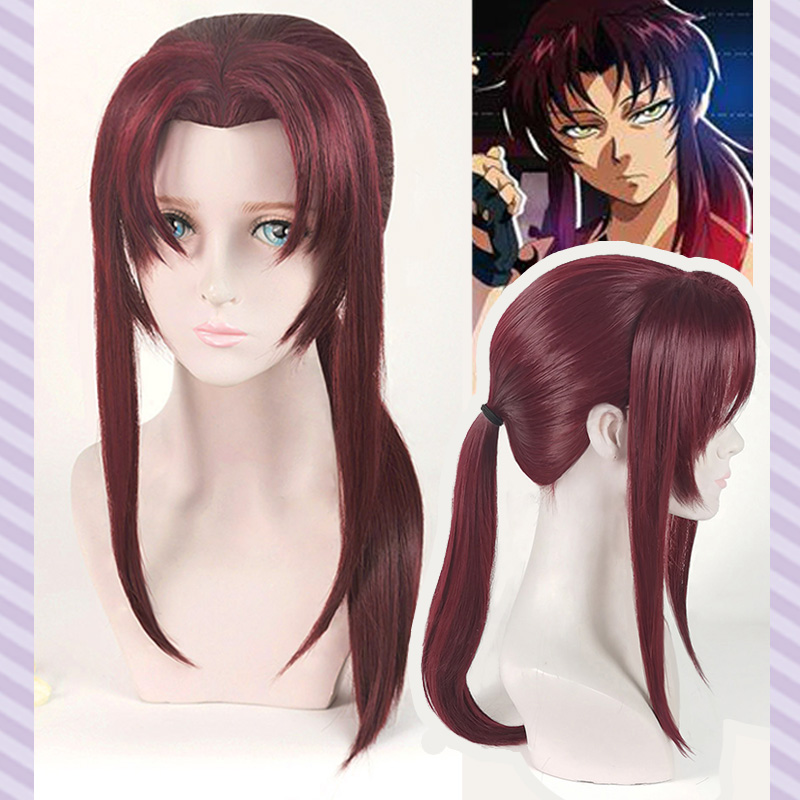 Ten Nights Fables Wine Red Beauty Tip Black Reef Levi COS Wig