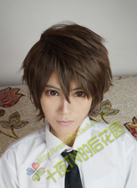 Ten nights TN tea brown meiko Bailideng Wind cos Wig with fluffy head can be freely shaped