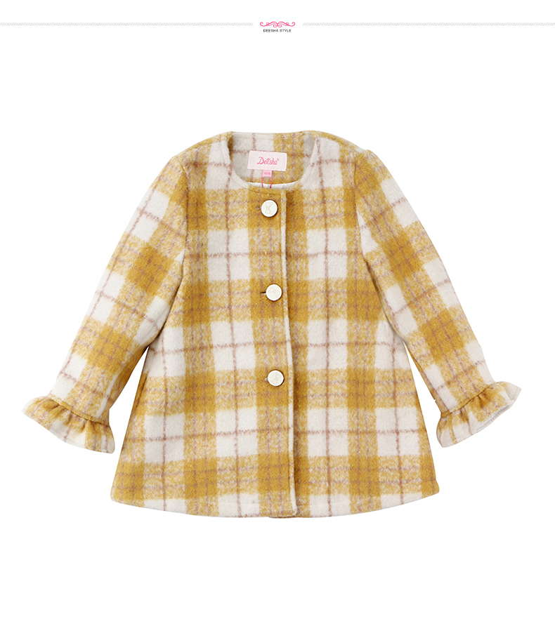 Manteau pour fille DEESHA en mélange - Ref 2162044 Image 17