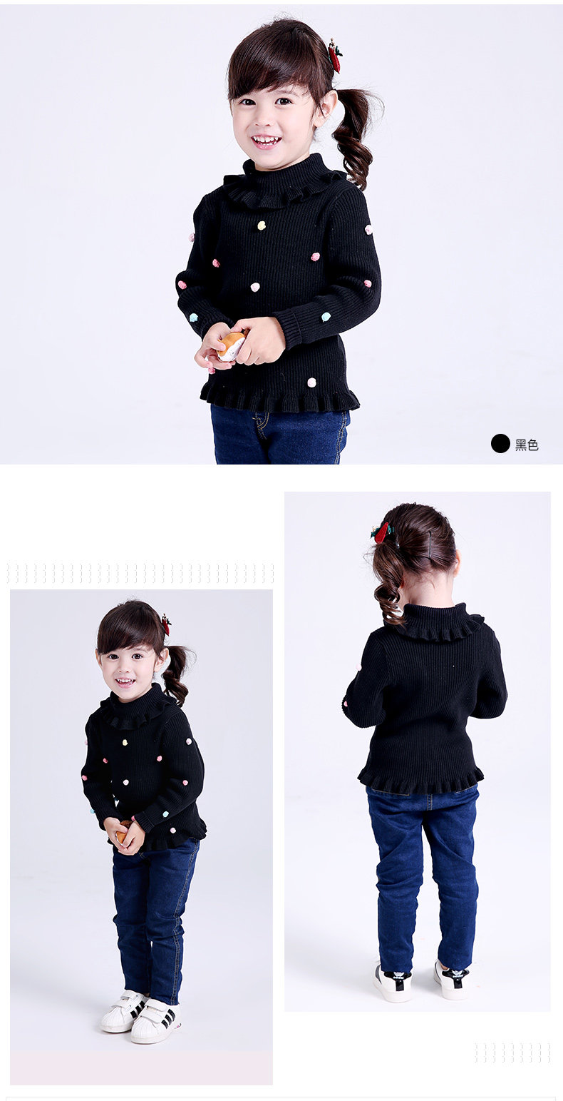 Pull fille DEESHA à manche longue - Ref 2105403 Image 16