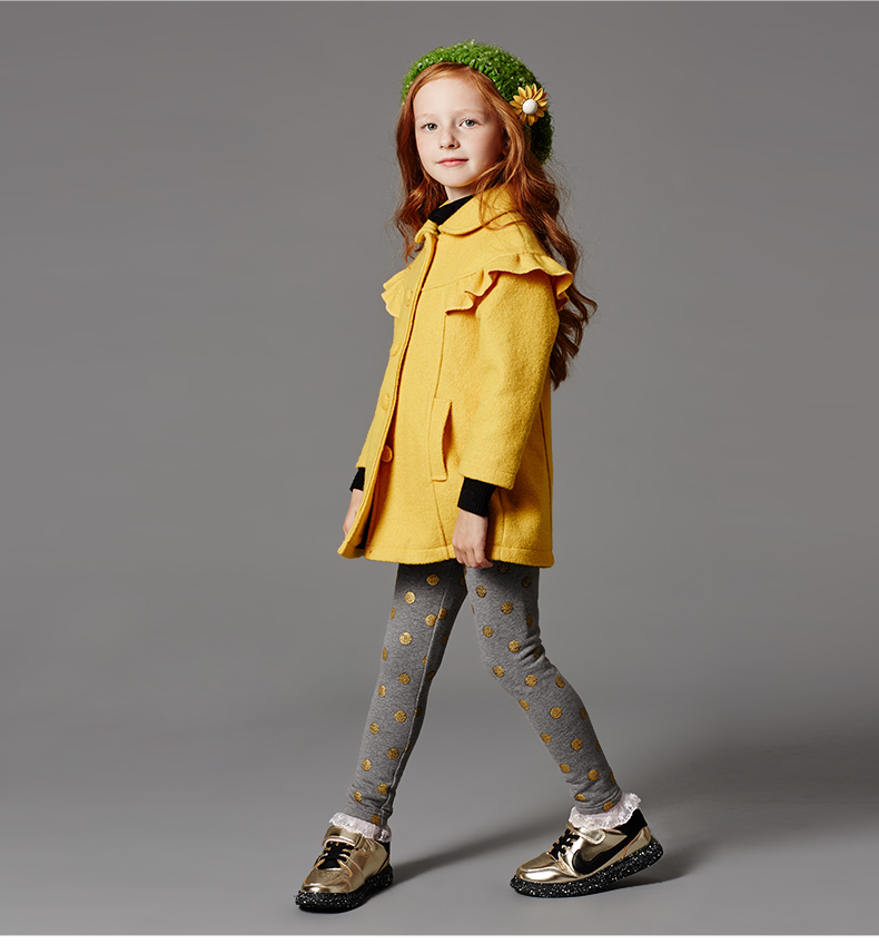 Manteau pour fille DEESHA en mélange - Ref 2161963 Image 19