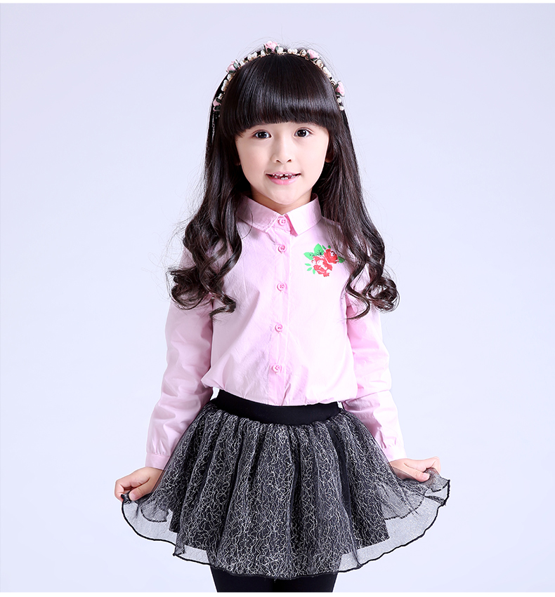 Chemise fille DEESHA à manche longue - Ref 2088593 Image 17