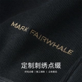 Флисовый зимний удерживающий тепло свитер, с вышивкой, круглый воротник