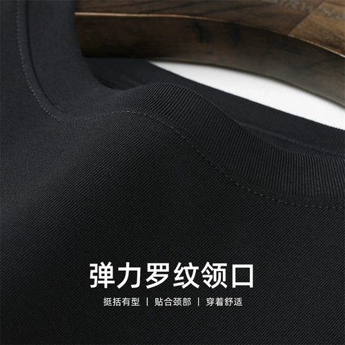 Летняя дышащая футболка с коротким рукавом, с вышивкой, оверсайз