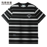 Эластичная летняя футболка с коротким рукавом, с вышивкой