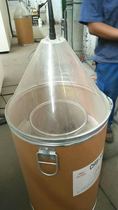 Transparent barrel cap for robot welding machine 250 300 350KG wire feeding tube can also be used