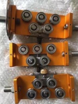 Standard 5 bearings wire straightener straightener barrel cap and 7 bearings