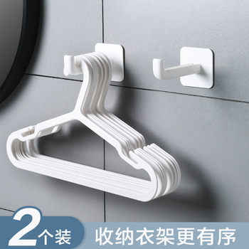 Clothes hanger storage and finishing artifact balcony hook
