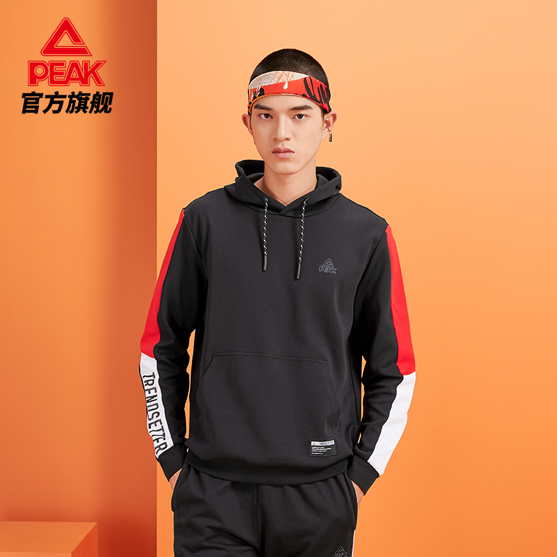 Peak pullover casual top men and women 2022 pants thick cotton T hooded casual warm loose long sleeve couple sportswear