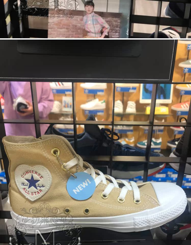 Dịch vụ mua sắm tại Nhật Bản [mail trực tiếp] CONVERSE Converse giày có khóa kéo hình trái tim đủ điều kiện giày thể thao sneaker