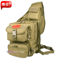 Military fan ranger bag backpack camouflage outdoor chest bag Shoulder riding bag crossbody bag IPAD4 photography bag Mens bag