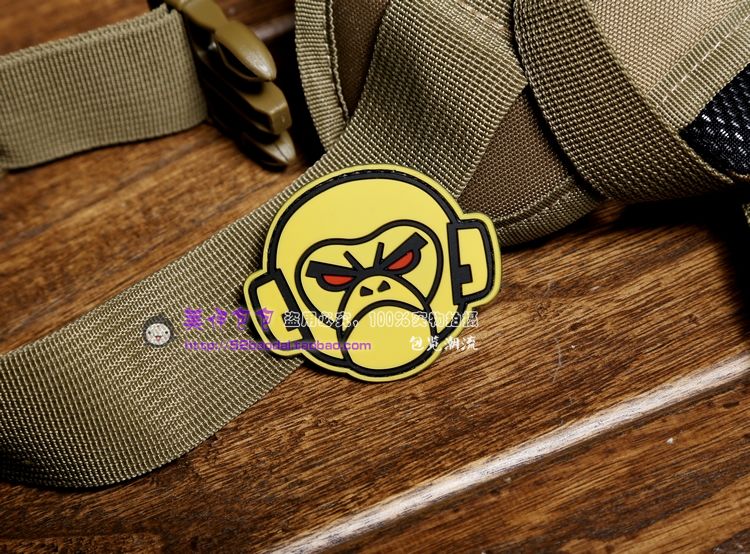 Mới Velcro chương huy hiệu huy hiệu Ba lô huy hiệu huy hiệu Ba lô chống thấm mát cá tính dán miếng dán vá quần áo	