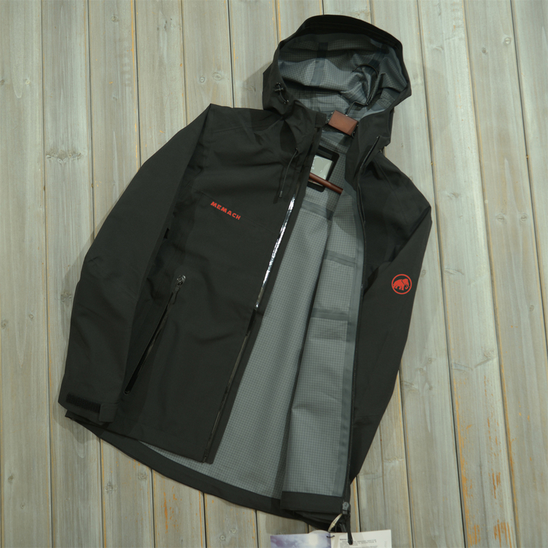 26 Spring New Mammoth Glacier Elephant Men's Sports Outdoor Windproof Hooded Mountaineering Waterproof Casual Jacket