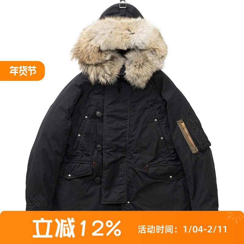 四季出品日仓VISVIM VALDEZ DOWN COAT复古夹克外套羽绒服男25AW评价